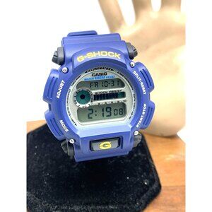 Casio Men's Watch G-Shock DW9052 Quartz Blue Resin Digital Sport 44mm 3232